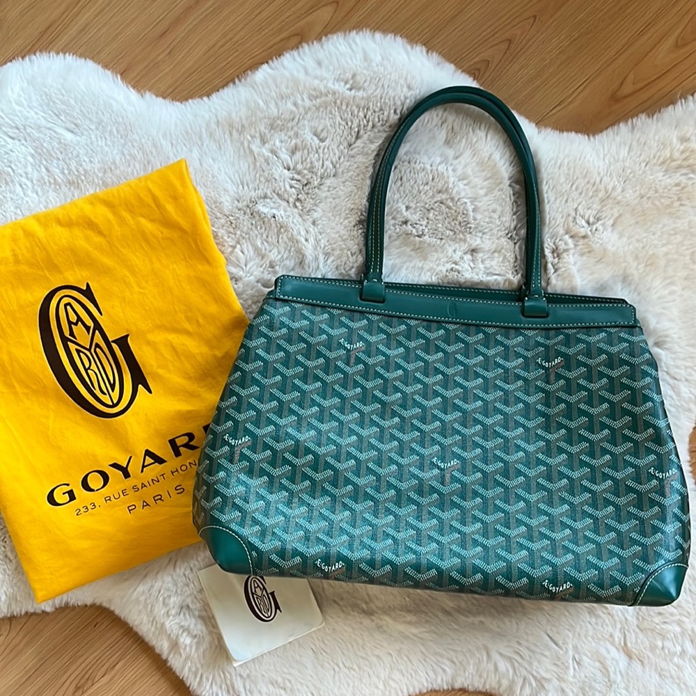 Goyard Green Bellechasse PM Tote